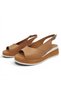 leather sandals 251 brown - 3