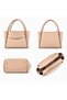 Elegance Structured Top Handle Satchel - 3