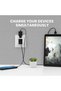 Universal Travel Adapter, EU Type E/F, 3 Pack, White, Power Indicator Light - 5