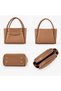 Elegance Structured Top Handle Satchel - 3