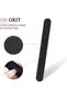 HugeSto Nail File 10 PCS Professional Double Sided 100/180 Grit Nail Files Emery Board Black Manicure Pedicure Tool and Nail Buffering Files - 3