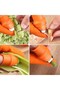 5 Pieces Practical Finger Protector 1 Piece Thumb Knife Glove Vegetable Fruit Peeler Cutting Weeder - 2