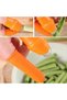 5 Pieces Practical Finger Protector 1 Piece Thumb Knife Glove Vegetable Fruit Peeler Cutting Weeder - 4
