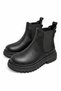 Women's Genuine Leather Elastic Chelsea Boots - 5