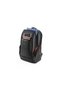 Black Leather 2-Compartment Laptop School, Daily, and Work Bag - 5