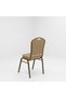 Modern Dining Chair 92 × 44 × 50 cm – Metal Frame Upholstered Chair with Cushioned Seat, Comfortable Dining Seating for Kitchen, Cafe & Dining Room - 6