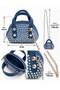 Girls' Sparkly Rhinestone Chain Strap Mini Bag