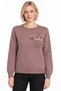 Women's Crew-Neck Wool Sweater embellished with stones on the chest, K.G. Kurusu - 2