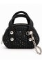 Girls' Sparkly Rhinestone Chain Strap Mini Bag - 2