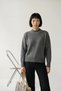 MY FASHION Long-Sleeve Crew-Neck Sweater
