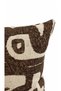 Nomad Jacquard Woven Coffee-Colored 2-Piece Cushion Cover Set, 43 x 43 cm - 3