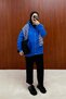 Three-Thread Zipper Cardigan with Brushed Inside 102-2763 - 2