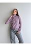 Soft-Textured Striped Sweater with a Boat Neck - 3
