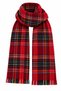 Red Plaid Scarf - 9292