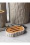 6-Piece Acrylic Aster Beige Bathroom Set - 2