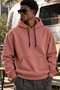 Men's Dried Rose Hooded Sweatshirt - 3