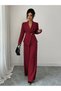 Set, burgundy - 3