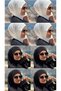 8 Snap Fasteners Hijab Cap