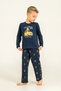 Car Printed Father Son Pajama Set, 100% Cotton, Adult and Children's Pajamas Have Separate Prices - 2