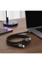 كابل شحن قماشي بقوة 100 واط بمنفذين Type-C - طول 1 متر - 6