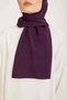 Trend J.Capri Purple Solid Color Shawl 8 - 395 - 2