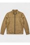 Seasonal Slim Fit Stand Collar Basic Suede Jacket - 3
