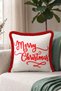 Merry Christmas and New Year's Decoration: Tasseled Cushion Cover - New Year's Decoration: Tasseled Cushion Cover - 3