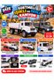 19 cm Light-Up and Sound-Activated Pull-Back Toy Truck – Friction-Powered Moving Open-Bed Cargo Truck, Realistic Model Vehicle, Ages 3+ - 3