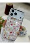 iPhone 17 Pro Max/18 Pro Max Compatible Flexible Silicone Protective Case with a "Colorful Stone Flower" Print Design - 4