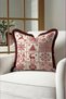 Cream-Colored Deer New Year's Tasseled Cushion Cover—Rustic New Year's Decoration Tasseled Cushion Cover - 4