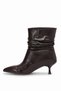 Elit Pm104 K006-1R Women's Heeled Boots, Brown. - 2