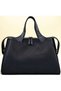 Black, Nubuck, Spacious, Adjustable Long Strap, Women's, Clutch Bag and Shoulder Bag - 3