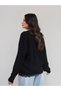 Lace Detailed V-Neck Knitwear Sweater - 4