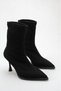 Colorful Women's Stretch Boots with Thin Heels - 2