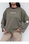 Striped long-sleeved blouse - 3