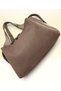 Taupe color, Nubuck, Spacious, Adjustable Long Strap, Women's, Clutch Bag and Shoulder Bag - 6