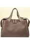 Taupe color, Nubuck, Spacious, Adjustable Long Strap, Women's, Clutch Bag and Shoulder Bag - 3