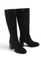 GRANDE Suede Women's Heeled Boots - 7