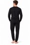 Men's BLACK Pajama Set – PJ4006 - 2