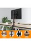 Pholiten Monitor Mount for 13-32 Inch Screens up to 10 kg, Adjustable Monitor Mount, Screen Mount Tilt, Swivel, Rotatable VESA 75x75 mm/100x100 mm - 3