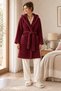 Kumru Hooded Welsoft Fleece Robe - 2