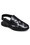 Comfortable ancient Greek style men's leather fisherman sandals, thick shock-absorbing insoles, handcrafted leather men's shoes, high-quality adjustable buckle summer shoes
