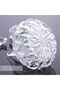 1Pc Clear Glass Candy Dish Storage Jar with Lid Candy Sugar Coffee Cookie Jar Jewelry Box Trinket Jar Glass(260ml) - 3