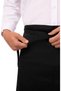 Unisex Bistro Chef Apron, White, One Size - 5
