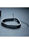 Unisex Natural Hematite Stone Smoked Bracelet