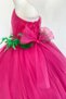 Zb Kids Fuchsia Dream Girl's Long Evening Dress - 4