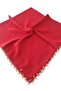 Pearl Beaded Gold Hand Embroidered Scarf Writing 100x100cm
