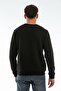 Erkek Siyah Sweatshirt - 2