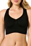 Seamless Thick Strap Sports Bustier Black New Season