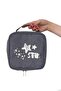 Necklace Earring Ring Compartmented Design Jewelry Bag Jewelry Box - 2